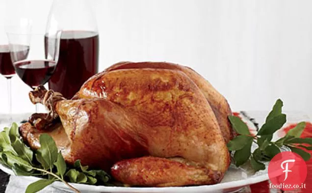 Birra arrosto-Tacchino in salamoia con sugo di cipolla e pancetta