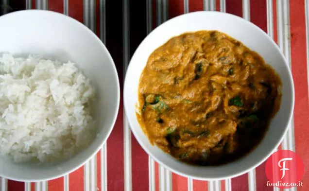 Cena stasera: Curry di funghi