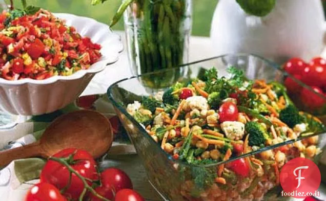 Insalata di verdure marinate