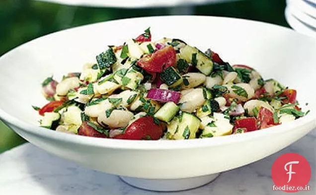 Insalata di fagioli e pomodori al burro