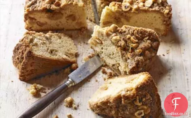 Torta di mele caramellata con guarnizione streusel