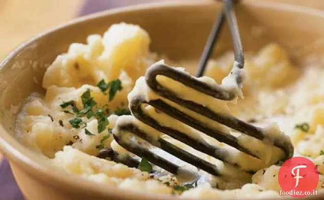 Purè di patate alle erbe cremose