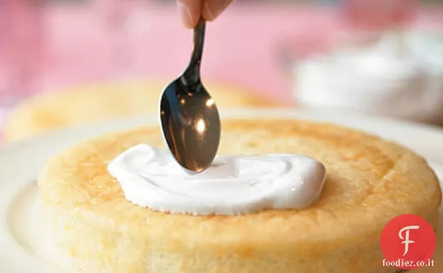 Glassa di cocco soffice