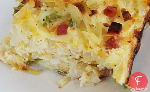 Casseruola dorata di Hashbrown