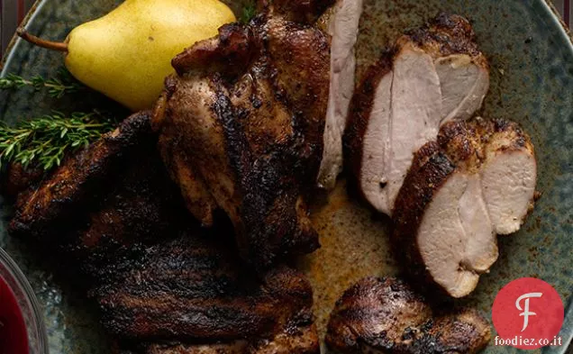 Aglio-Cile Cosce di tacchino alla griglia