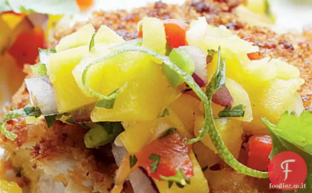 Salsa di mango e ananas