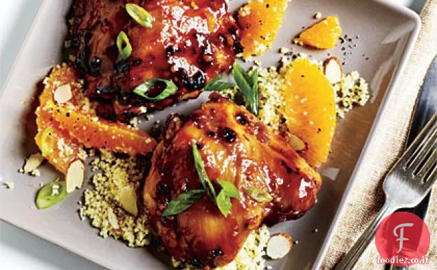 Cosce di pollo acero-Soia