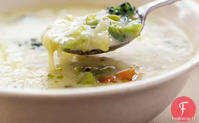 Gruyère & zuppa di verdure