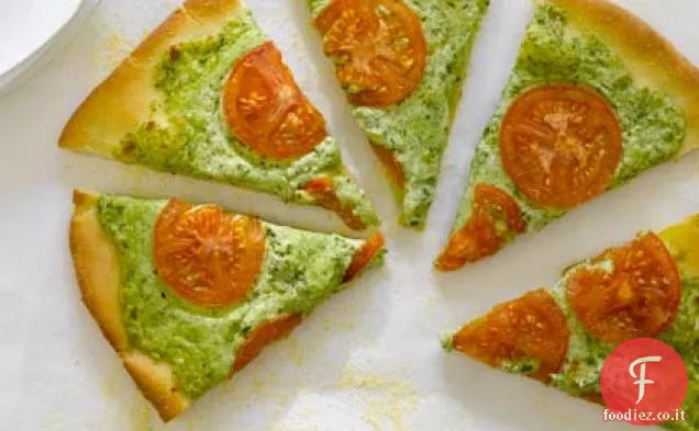Pesto di Rucola, Ricotta e Mozzarella affumicata
