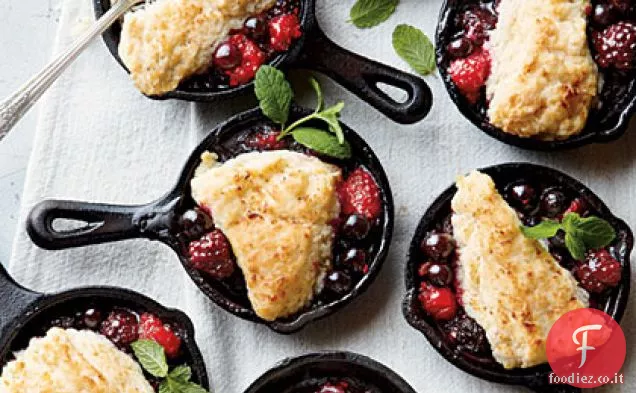 Mini Berry Cobblers