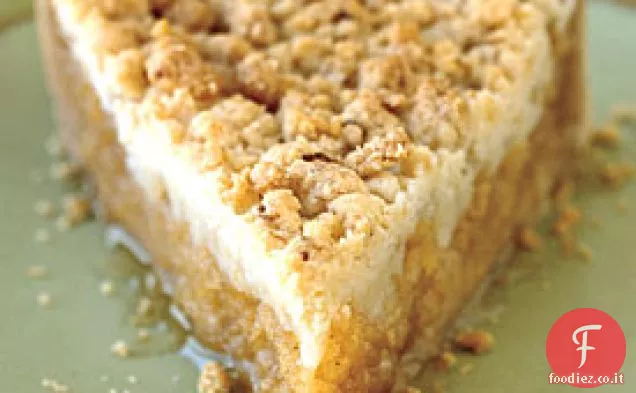 Torta di mele Streusel con crosta di miele