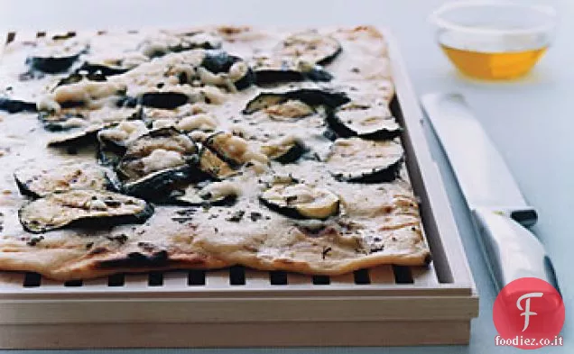 Pizza alle zucchine grigliate