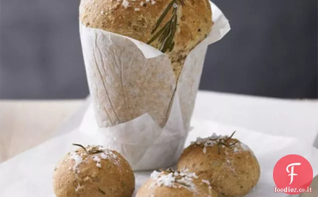 Basilico, rosmarino & erba cipollina vaso di fiori