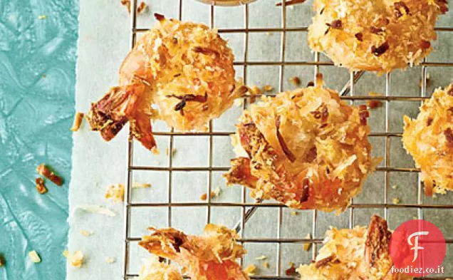 Gamberetti fritti al cocco