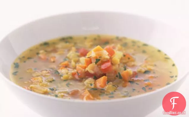Zuppa di lenticchie rosse