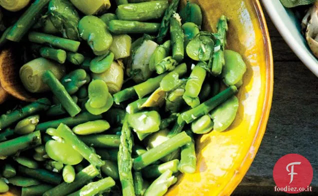 Sauté di verdure primaverili