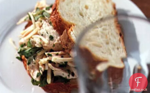 Insalata di pollo e prezzemolo