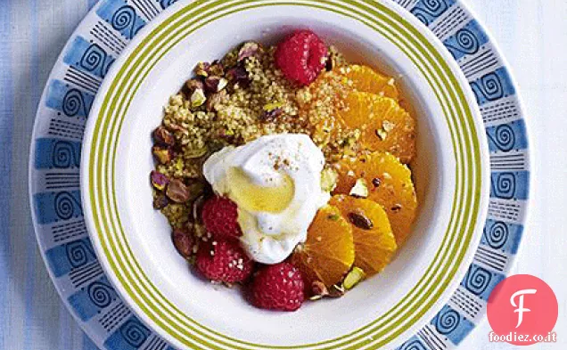 Clementine & couscous al miele