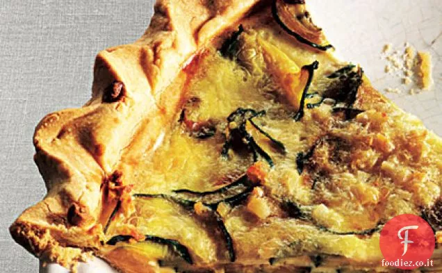 Quiche di zucchine e Cipolla caramellata