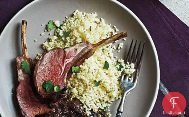 Agnello speziato con salsa di prugne