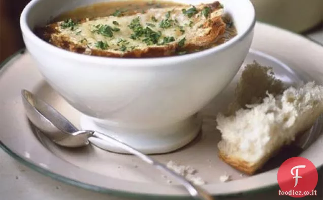 Zuppa di cipolle britannica