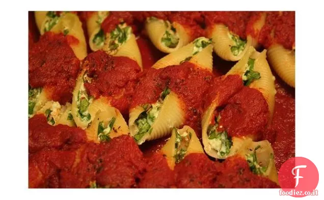Conchiglie ripiene vegetariane