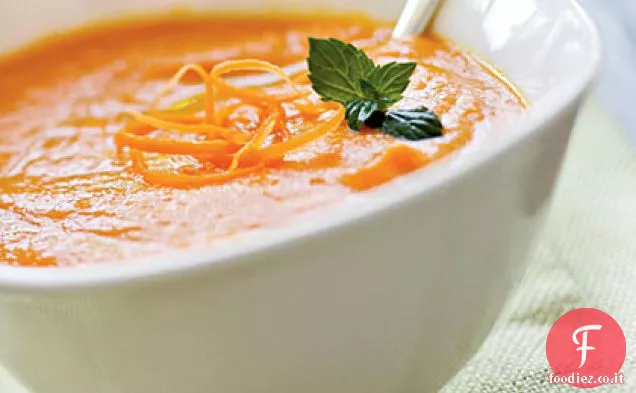 Zuppa di carote cremosa