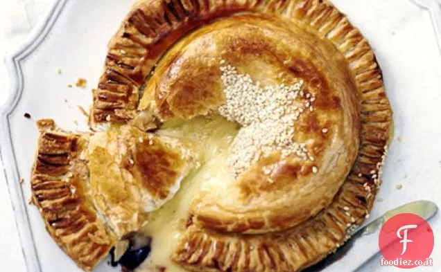 Torta di camembert al forno per la condivisione