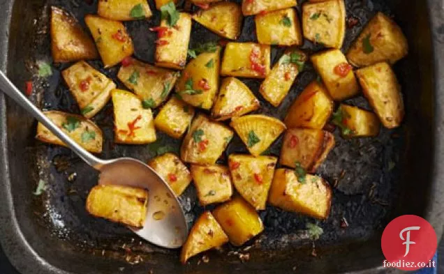 Svedese al miele con peperoncino e cumino