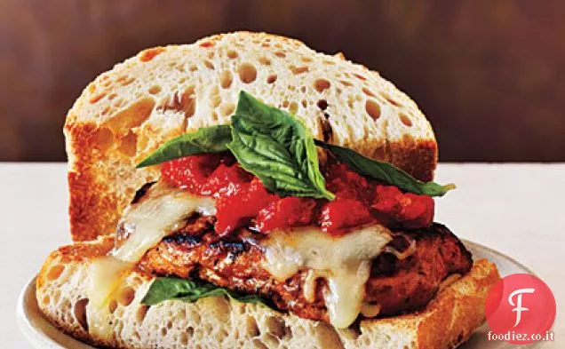 Pollo Parmigiano Hamburger