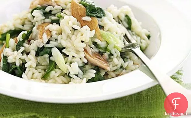 Risotto allo sgombro affumicato