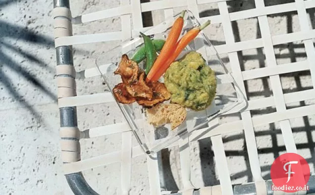 Guacamole Con Basilico e Scalogno