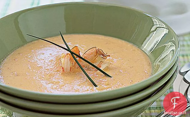 Bisque di gamberetti