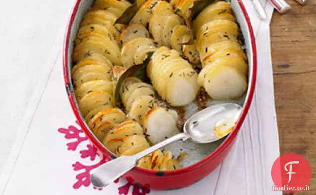 Gratin di patate Hasselback