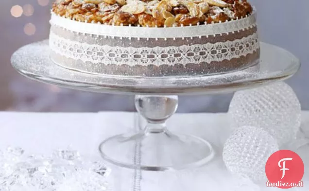 Decorazione croccante della torta del dado