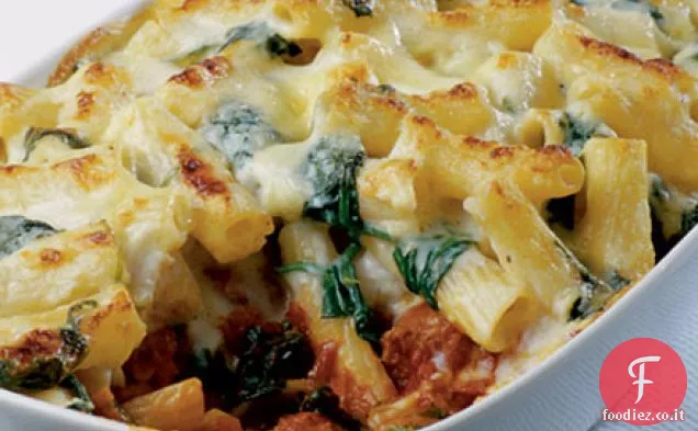 Rigatoni salsiccia cuocere