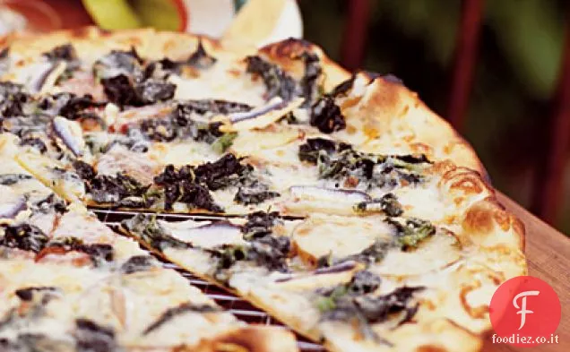 Pizza Rustica con Ortiche Selvatiche