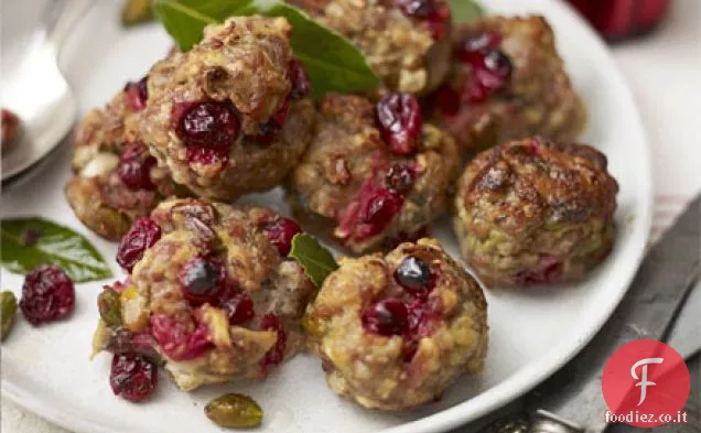 Ripieno di salsiccia e mirtillo