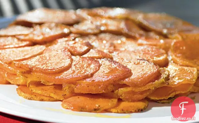 Galette di patate dolci