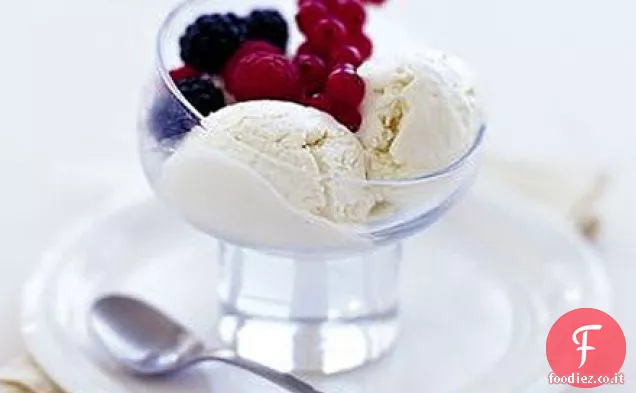 Gelato al vino dolce quasi istantaneo