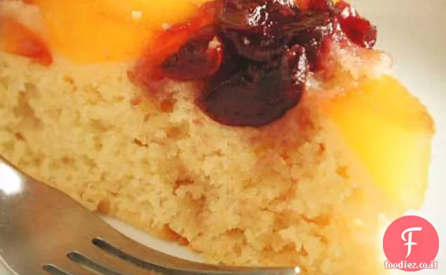Torta capovolta alla pesca