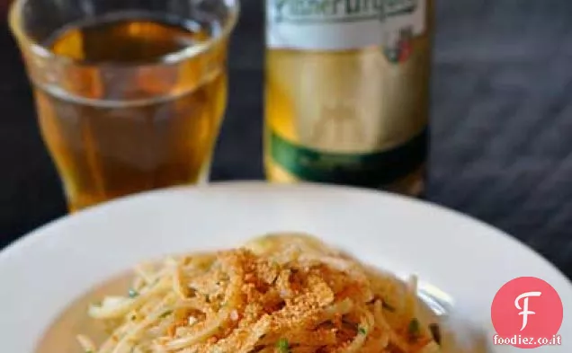 Pilsner Urquell e Linguine piccanti