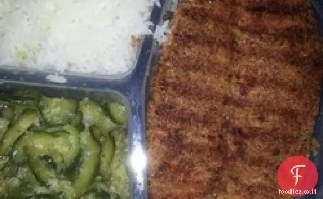 Pesce gatto fritto al forno