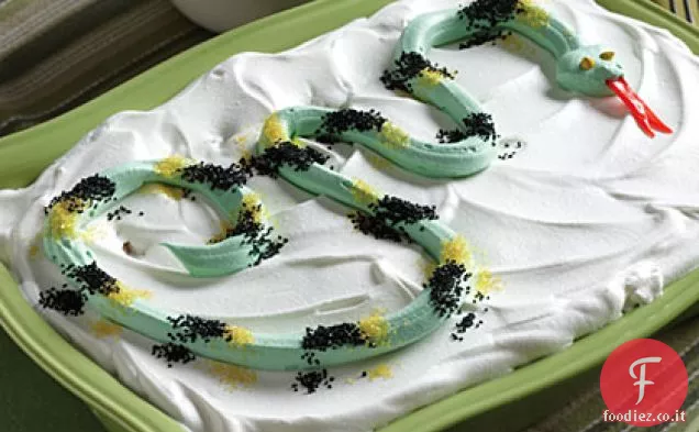 Torta di serpente di formaggio