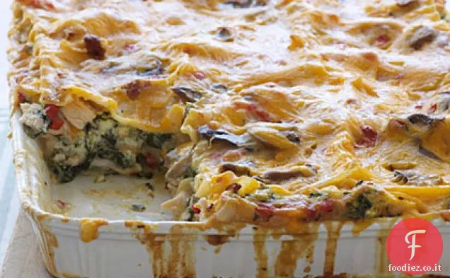 Lasagna di pollo celeste