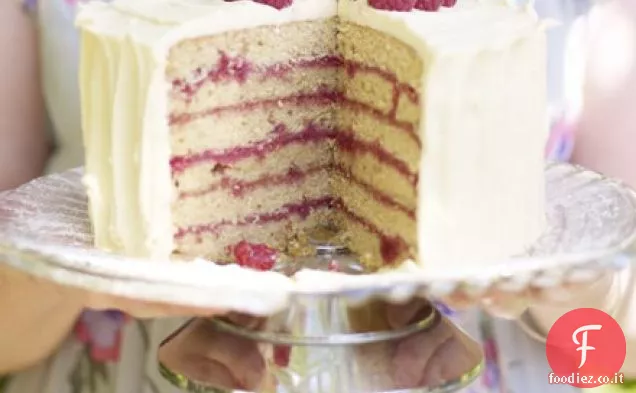 Torta di spezie al lampone