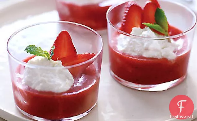 Frutti di Bosco Freschi con Crema di Ricotta