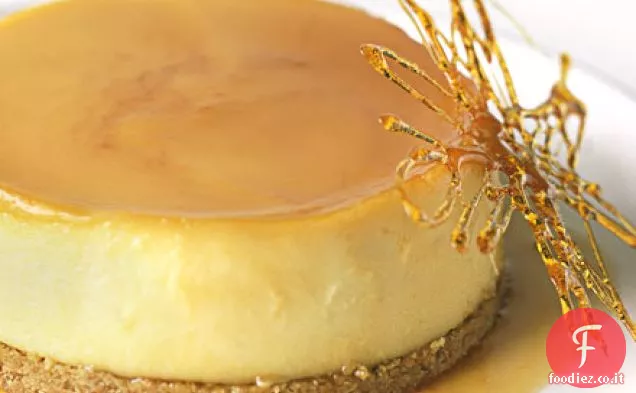 Cheesecake all'arancia crème caramel