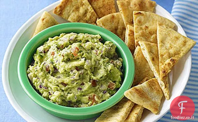 Guacamole con chip di cumino
