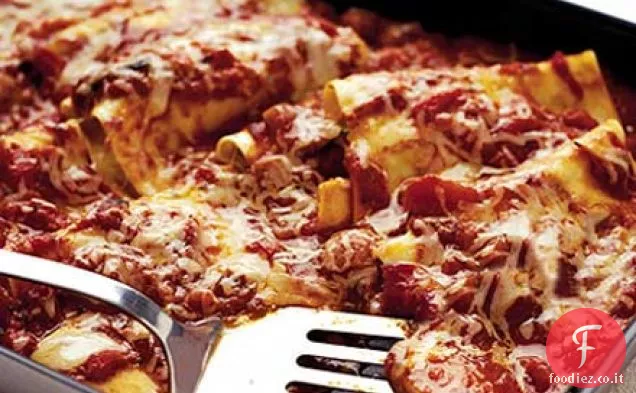 Tasche di ricotta e rucola